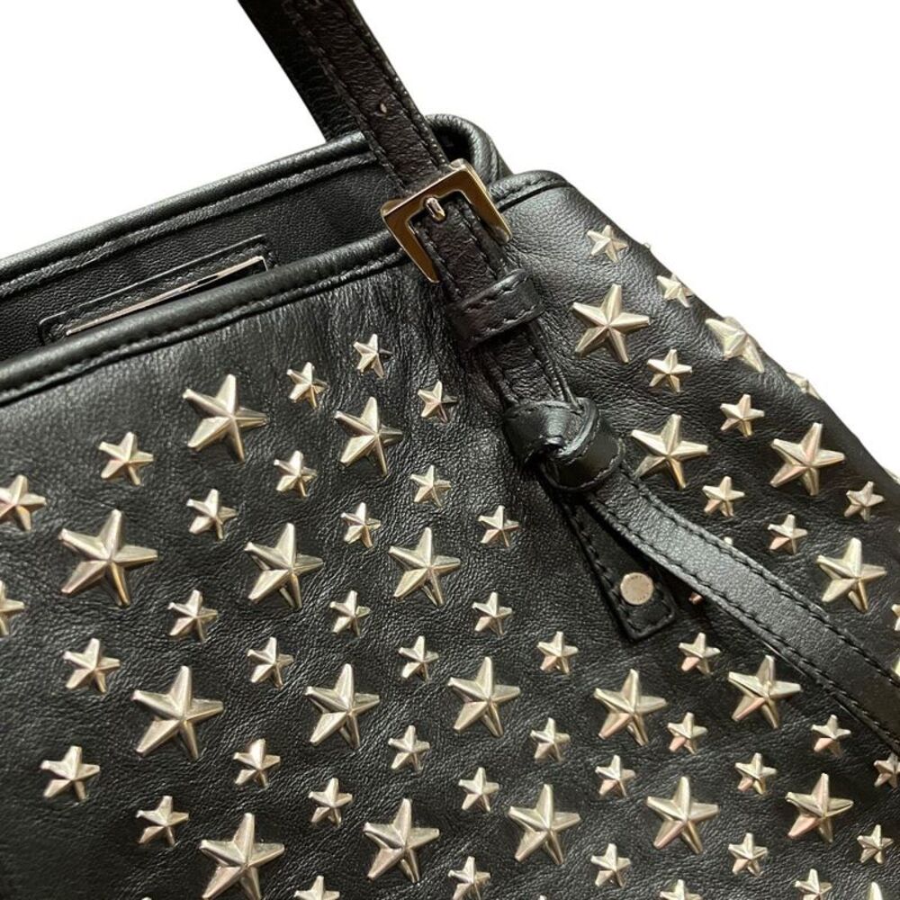 JIMMY CHOO Sasha S Leather Tote Bag - Picture 8 of 9